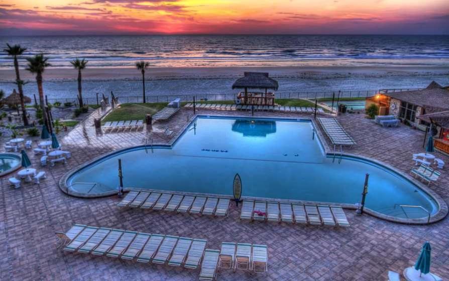 Daytona Beach Hawaiian Inn Daytona Beach Shores Zewnętrze zdjęcie